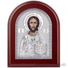 Ікона Ісуса Христа Пантократора в сріблі
