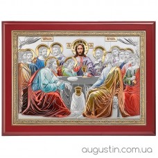 Икона с эмалью «Тайная Вечеря»